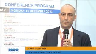 Interview with Mr. Nabil Hamade at the DDTE 2013