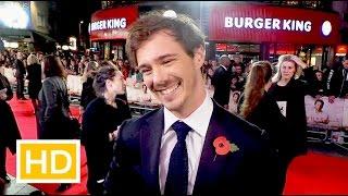 Sam Keeley - Burnt premiere interview on the red carpet in Leicester Square