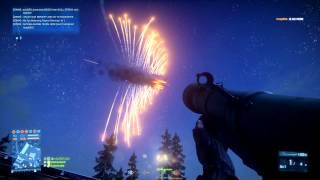 (HD) Battlefield 3 AC-130 Flare Footage on Death Valley