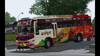 Live TN KPS PRIVATE BUS  MOD Driving On Dangerous HILLS ROADS | Ets2 Gameplay | BGH