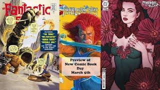 Preview of New Comic Books for 3/5/25 Plus FOC, Spotlight Comics & Comics to Speculate On!!! #NCBD