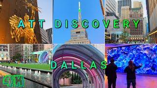 Dallas ATT Discovery District, Texas USA 4K - UHD