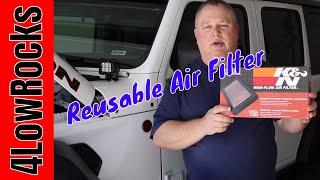 Installing a K&N Reusable Air Filter in the JLUR