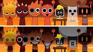 Incredibox - Warm Like Fire But Sprunki Version! Hot Like Lava | New Horror Mod