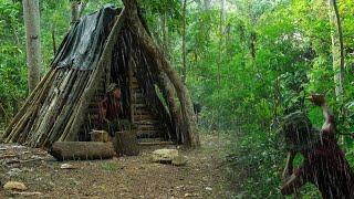 CAMPING HUJAN PETIR BERBURU BURUNG UNTUK KEBUTUHAN PROTEIN,MENANAM BUAH DI TENGAH HUTAN