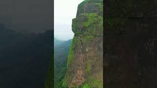 Harihar Fort | Drone shot #shorts