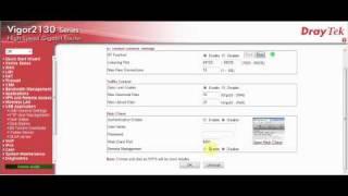 DrayTek Vigor2130 USB Application - BitTorrent