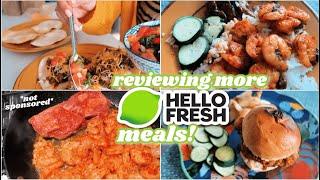 REVIEWING MORE HELLO FRESH MEALS *not sponsored* || Is Hello Fresh Worth The Hype?!