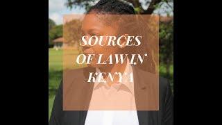 Law 101: Sources of Law