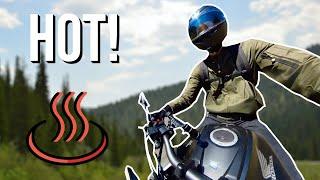 UK MOTOVLOG | Riding in the HEAT on my Honda CB125R!