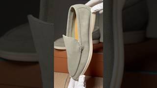 Loro piana loafers unpacking / распаковка summer walk #unboxing #loropiana #luxury #luxurylifestyle