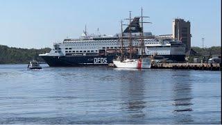 Traveling from Copenhagen to Oslo on the DFDS Ferry - May 2023