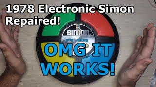 Unboxing and Repair of Vintage 1978 Electronic Simon