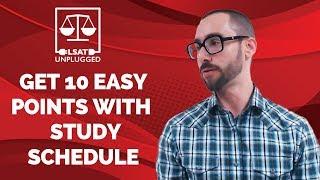 LSAT Mastery | Get 10 Easy Points with Your LSAT Study Schedule