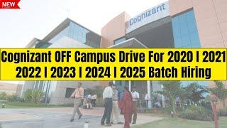 Cognizant Associate Software Engineer Hiring Announced | OFF Campus Drive For 2023, 2024, 2025 Batch