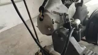 Vespa vb1 rebuilt engine running