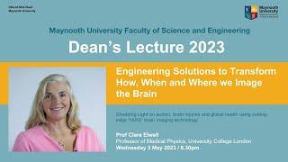 Maynooth University Faculty of Science and Engineering - Dean's Lecture 2023