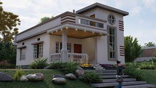 1 storey Home Design low budget home