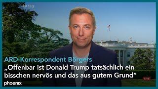 US-Wahlkampf | Torben Börgers (ARD-Korrespondent) zu Donald Trump und Kamala Harris | 16.08.2024