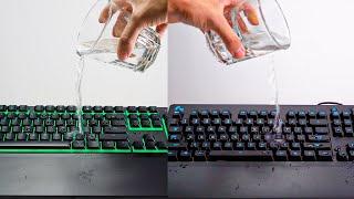 Los PEORES teclados gamer que existen? - Logitech G213 vs Razer Ornata V3 X