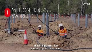 Aldoga Solar Farm Construction | ACCIONA Energía in Australia