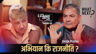 The Bravo Delta Show | EP 155 | Durga Prasai | Bhusan Dahal | Sajha Katha