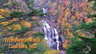 Whitewater Falls - Cashiers, North Carolina (Highest Waterfall East Of The Rockies)