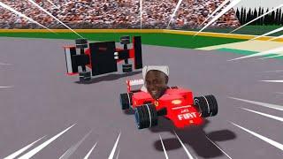 The Roblox F1 Car crash experience! (FUNNY MOMENTS)