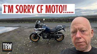 CF Moto - An Apology