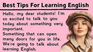 Best Tips For Learning English | Improve Your English | Learn English Through Story