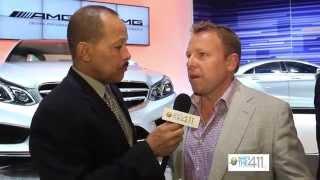 NBC Sports Leigh Diffey Checking in at New York International Auto Show