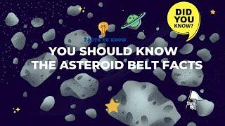 Interesting Facts About The Asteroid Belt #facts #factsvideo