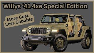 Jeep Wrangler Willys '41 Special Edition: Less Capable & Costs More | Jeep News for 11-20-24