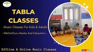 Tabla Classes, WeGotGuru, Offline and Online Music Classes, Bengaluru