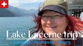 Boat trip Lake Lucerne Switzerland