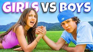 BOYS vs GIRLS CHALLENGE With My BEST FRIEND