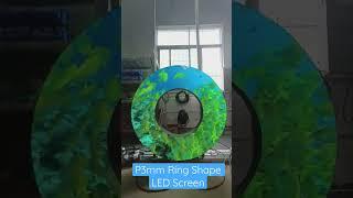 NSELED P3mm Indoor Circle LED Screen (Custom Ring Shape LED Display )