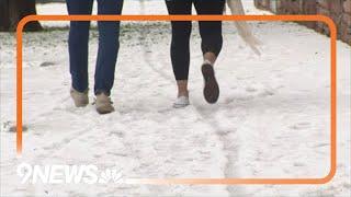 Boulder clobbered with hail, street flooding during Monday's storms