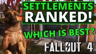 All Settlements Ranked Worst to Best in Fallout 4