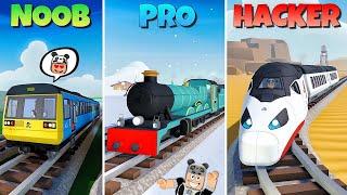 Tren İstasyonu Kurduk ve En Hızlı Treni Aldık! - Roblox Train Sim World Tycoon