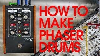 Phaser Drums - How to turn a Phaser into a Drum Synthesizer