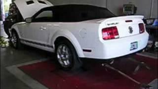 2007 Ford Mustang GT500 Convertible Dyno Run