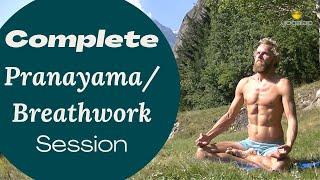 Complete Breathwork/Pranayama session with Michaël Bijker - Yogalap