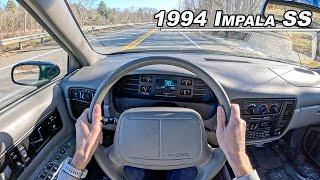 1994 Chevy Impala SS - The V8 Nostalgia Sedan You Need to Drive (POV Binaural Audio)