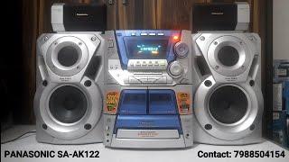 PANASONIC SA-AK122 MINI HIFI MUSIC SYSTEM