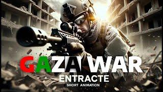 Entracte Short Film Animation Isra*l Palestine Gaza War - انیمیشن آنتراکت - فيلم قصير عن حرب غزة