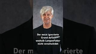 Der oft ignorierte Grund dafür, weshalb Lampenfieber nicht verschwindet #Short #angst #ängste