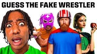 5 WWE Wrestlers vs 1 Fake