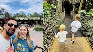 Showing Our Kids Why We Love Disney's Animal Kingdom So Much!! | Dino Land, Fun Animal Facts & More!