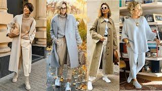 Cozy and Chic Wardrobe Ideas for AUTUMN-WINTER |Fall Fashion Trends 2024 | Natural Fashion 50+60+70+